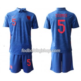 England Stones 5 Børn Udebane Fodboldsætsæt Euro 2020 S/S (+ Korte bukser)